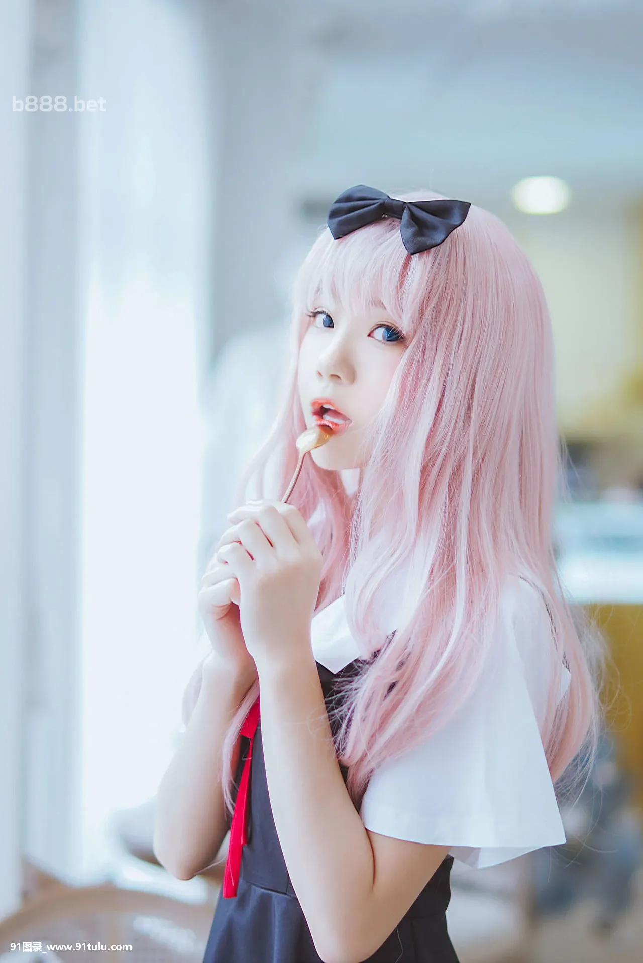 [cherryneko]Kaguya sama wa Kokurasetai Chika Fujiwara [47P][雪莉 直播 走光]